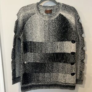 Anthropologie Kerisma Ombre Cutout Sweater